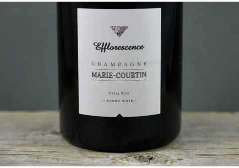 2016 Marie Courtin Efflorescence Blanc de Noirs Extra Brut Champagne - $100-$200 750ml All Sparkling Aube