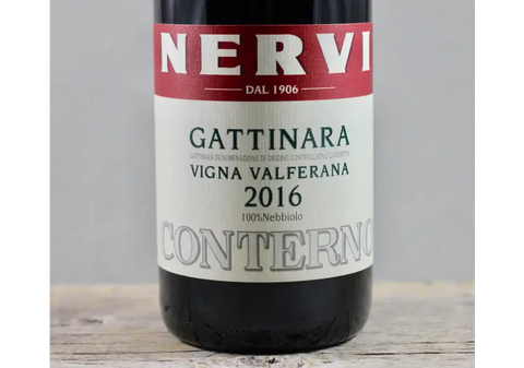 2016 Nervi-Conterno Gattinara Vigna Valferana - $100-$200 750ml Italy