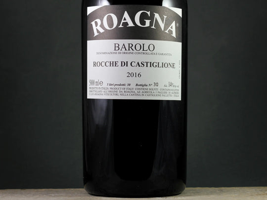 2016 Roagna Barolo Rocche di Castiglione 5L