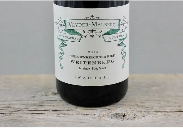 2016 Veyder - Malberg Weissenkirschner Weitenberg Gruner Veltliner - $100 - $200 750ml Austria