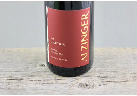 2017 Alzinger Liebenberg Riesling Smaragd - $60-$100 750ml Austria