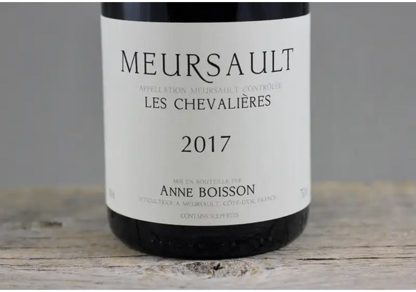 2017 Anne Boisson Meursault Les Chevalières - $200-$400 - 2017 - 750ml - Burgundy - Chardonnay