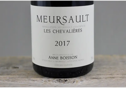 2017 Anne Boisson Meursault Les Chevalières - $200-$400 750ml Burgundy Chardonnay