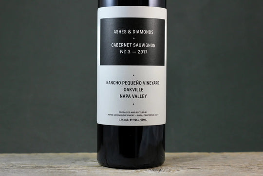 2017 Ashes & Diamonds Rancho Pequeño Vineyard Cabernet Sauvignon No. 3