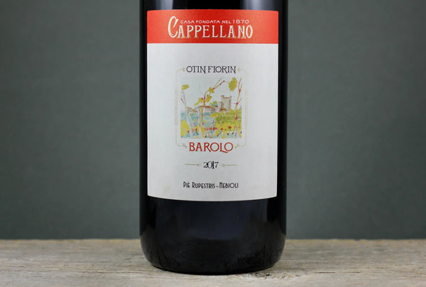 2017 Cappellano Barolo Piè Rupestris 1.5L - $400 + - 1.5L - 2017 - Barolo - Italy
