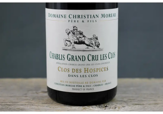 2023 Christian Moreau Chablis Les Clos Clos des Hospices (Pre Arrival)