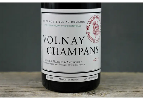 2017 D’Angerville Volnay 1er Cru Champans - $200-$400 Burgundy France Pinot Noir