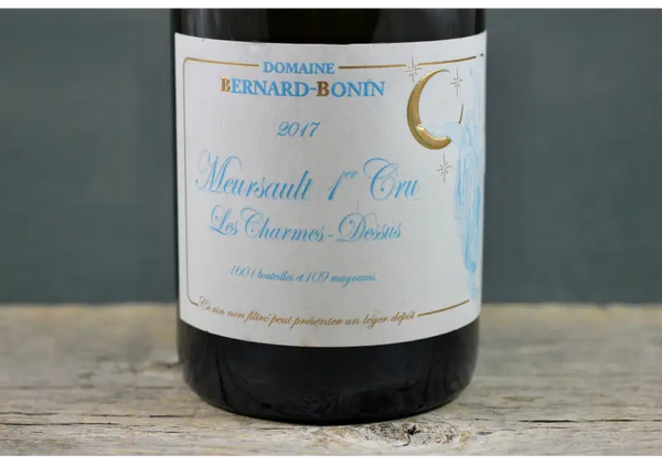 2017 Domaine Bernard - Bonin Meursault 1er Cru Les Charmes - Dessus - $400 + 750ml Burgundy Chardonnay