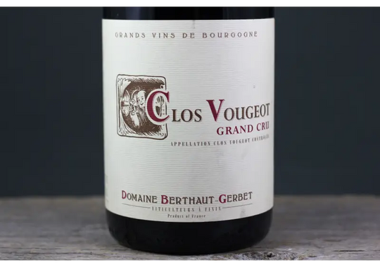 2017 Domaine Berthaut-Gerbet Clos Vougeot