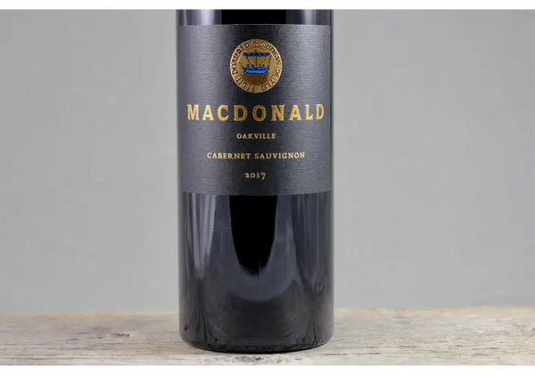 2017 MacDonald Cabernet Sauvignon - $400 + 750ml California