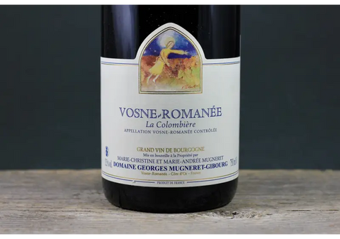 2018 Mugneret-Gibourg Vosne Romanée La Colombière - $400+ 750ml Burgundy France