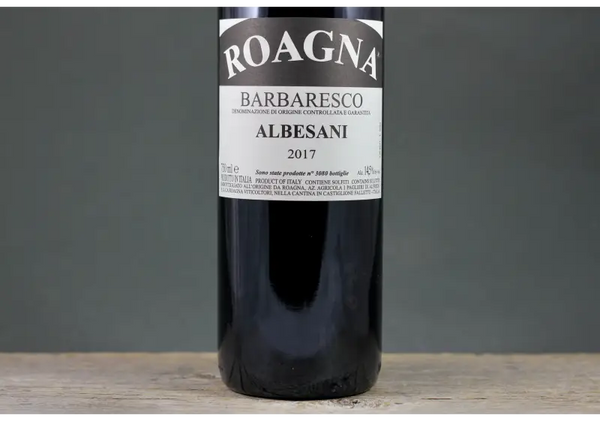 2017 Roagna Barbaresco Albesani - $100-$200 - 2017 - 750ml - Barbaresco - Italy