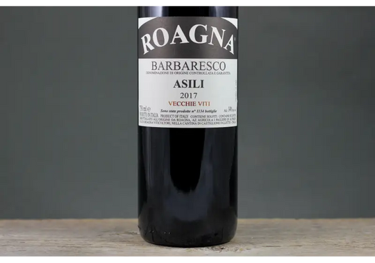 2017 Roagna Barbaresco Asili Vecchie Viti
