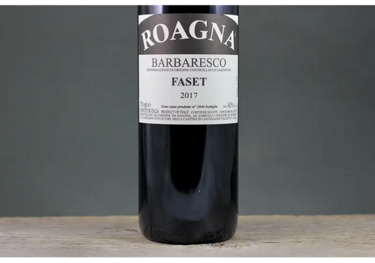 2017 Roagna Barbaresco Faset