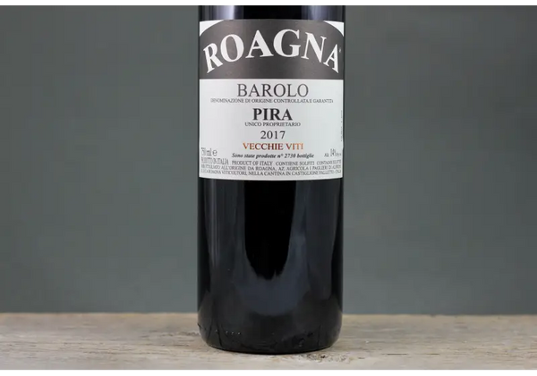 2017 Roagna Barolo Pira Vecchie Viti - $200-$400 - 2017 - 750ml - Barolo - Italy