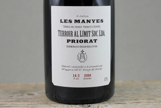 2021 Terroir al Limit Les Manyes Priorat