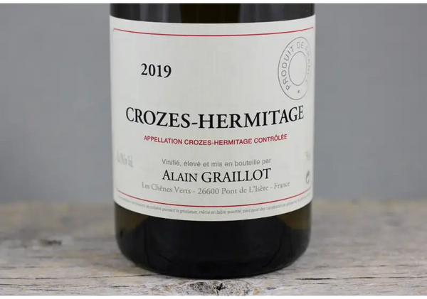 2019 Alain Graillot Crozes Hermitage Blanc - $40 - $60 750ml Crozes - Hermitage France