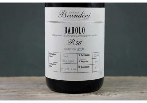 2018 Brandini Barolo R56 - $60-$100 750ml Italy