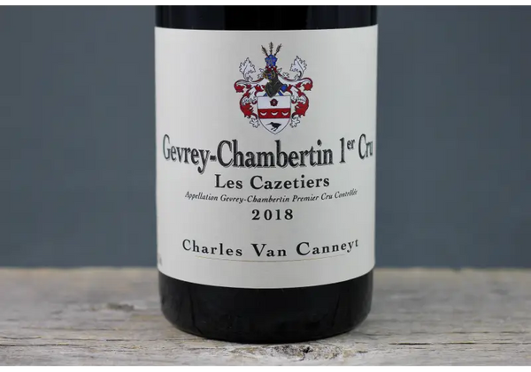 2018 Charles Van Canneyt Gevrey Chambertin 1er Cru Les Cazetiers - $100-$200 750ml Burgundy France