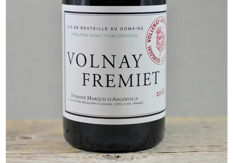 2018 D’Angerville Volnay 1er Cru Fremiet - $100-$200 750ml Burgundy France