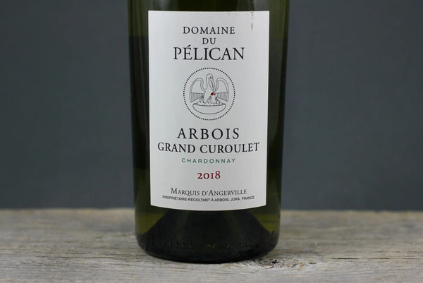 2018 Domaine du Pélican Arbois Grand Curoulet Chardonnay (Ouille) - $60-$100 - 2018 - 750ml - Appellation: Arbois