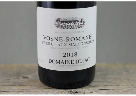 2018 Dujac Vosne Romanée 1er Cru Aux Malconsorts 1.5L - $400+ Burgundy France