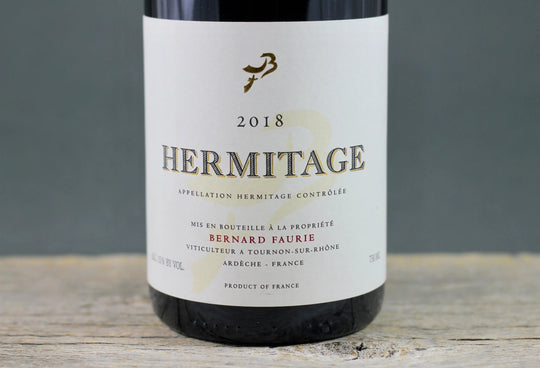 2018 Bernard Faurie Hermitage Bessards (Red capsule)