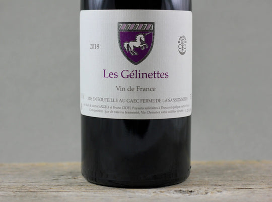 2018 Ferme de la Sansonniere Les Gélinettes VDF Grolleau (Mark Angeli)