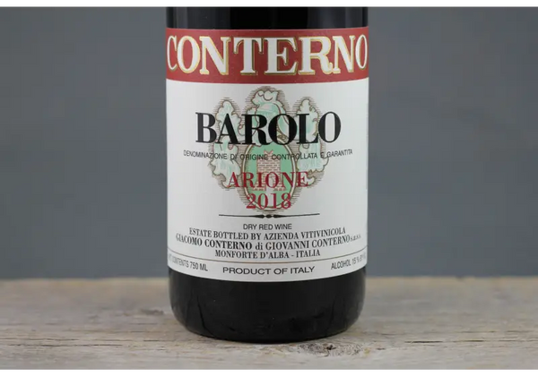 2018 Giacomo Conterno Barolo Arione - $400 + - 2018 - 750ml - Barolo - Italy