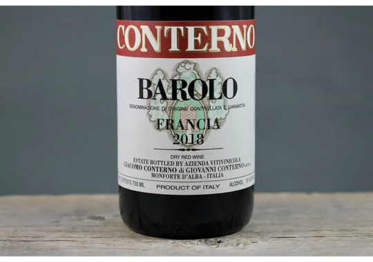 2018 Giacomo Conterno Barolo Cascina Francia
