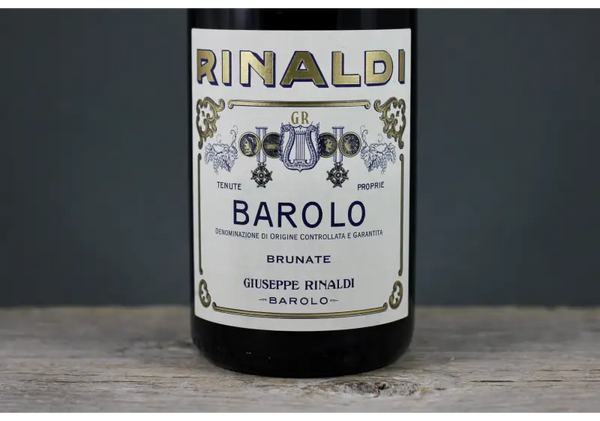 2018 Giuseppe Rinaldi Barolo Brunate - $400 + 750ml Italy