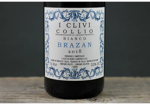 2018 I Clivi Brazan Friulano Collio Bianco - $40-$60 750ml Alto Adige