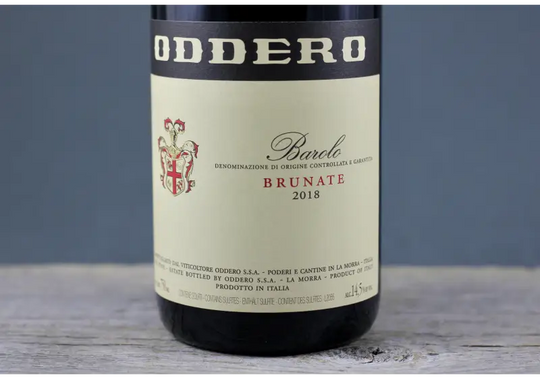 2018 Oddero Barolo Brunate