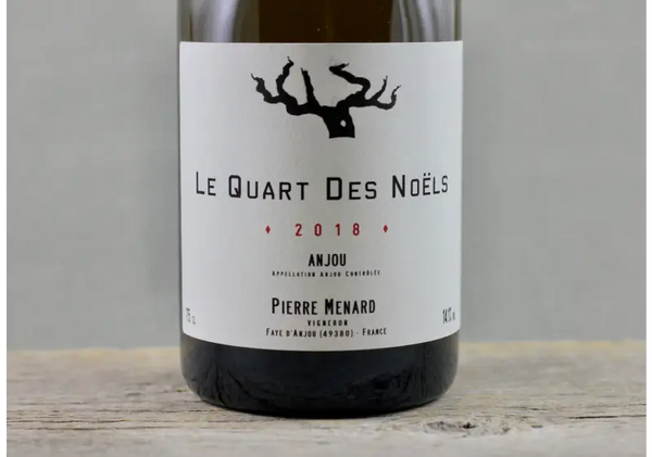 2018 Pierre Menard Le Quart Des Noëls Anjou Chenin Blanc - $60 - $100 750ml