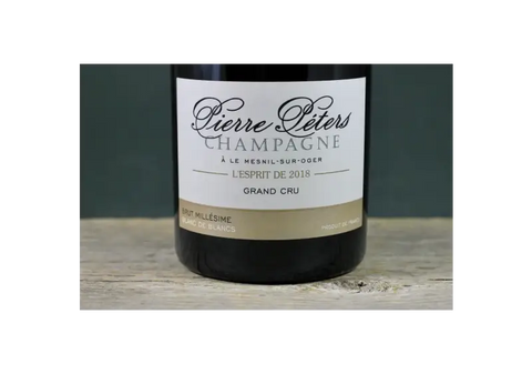 2018 Pierre Peters l’Esprit de Grand Cru Blanc Blancs Brut Champagne (DG: 05/23) - $100-$200 All Sparkling Chardonnay