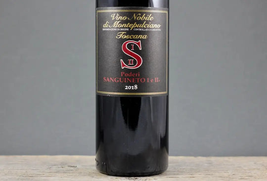 2018 Sanguineto Vino Nobile di Montepulciano