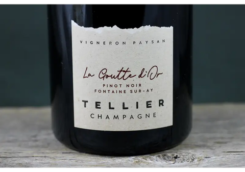 2018 Tellier Goutte d’Or Extra Brut Champagne - $60-$100 750ml All Sparkling