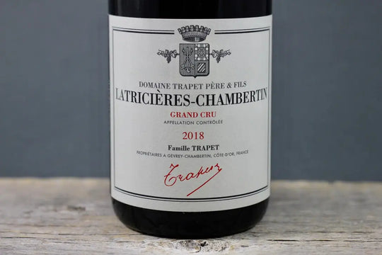 2018 Trapet Latricières Chambertin
