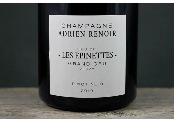2019 Adrien Renoir Les Epinettes Verzy Grand Cru Blanc de Noirs Extra Brut Champagne 1.5L - $200 - $400 All Sparkling