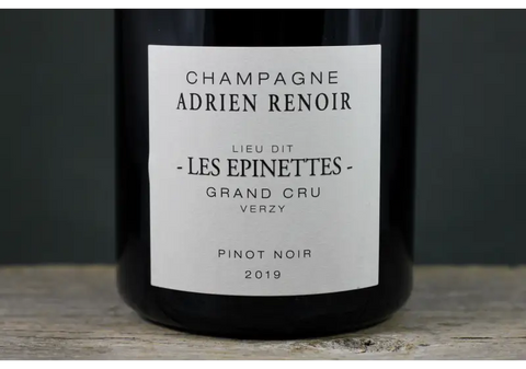 2019 Adrien Renoir Les Epinettes Verzy Grand Cru Blanc de Noirs Extra Brut Champagne - $100-$200 750ml All Sparkling