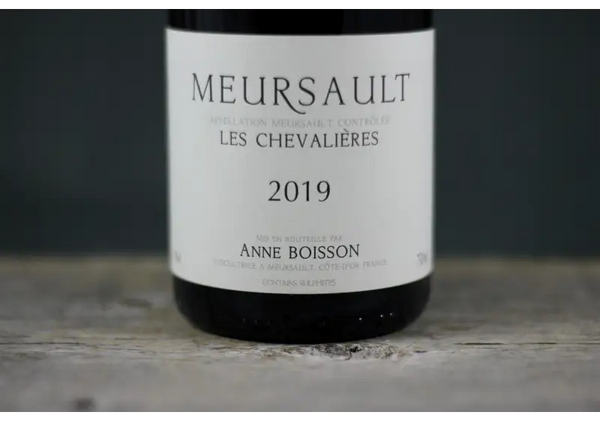 2019 Anne Boisson Meursault Les Chevalières - $200 - $400 750ml Burgundy Chardonnay