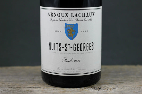 2019 Arnoux-Lachaux Nuits Saint Georges - $400 + - 2019 - 750ml - Burgundy - France