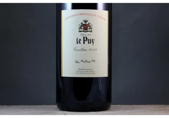 2019 Chateau Le Puy Emilien Côtes de Bordeaux 3L