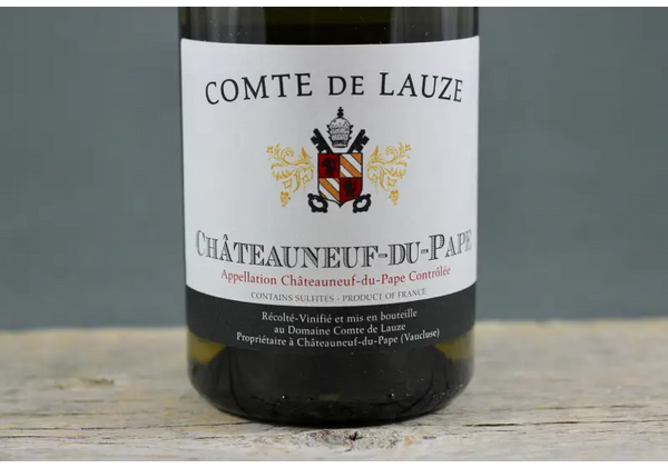 2019 Comte de Lauze Chateauneuf du Pape Blanc - $40 - $60 750ml Chateauneuf - du - Pape France