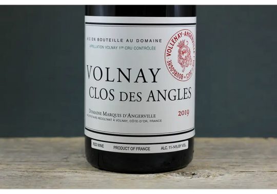 2019 D'Angerville Volnay 1er Cru Clos des Angles