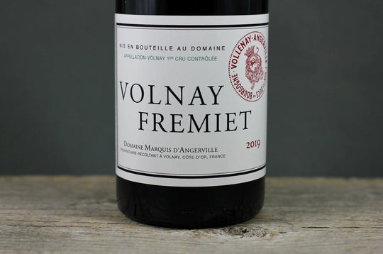 2019 D'Angerville Volnay 1er Cru Fremiet