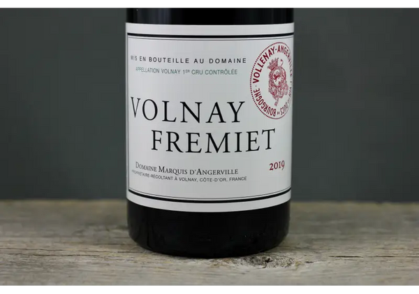 2019 D’Angerville Volnay 1er Cru Fremiet - $100 - $200 - 2019 - 750ml - Burgundy - France