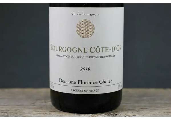 2019 Domaine Florence Cholet Bourgogne Côte d’Or Blanc - $40 - $60 750ml Burgundy