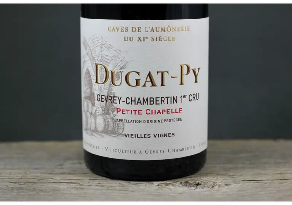 2019 Dugat - Py Gevrey Chambertin 1er Cru Petite Chapelle Vieilles Vignes - $400 + 750ml Burgundy France