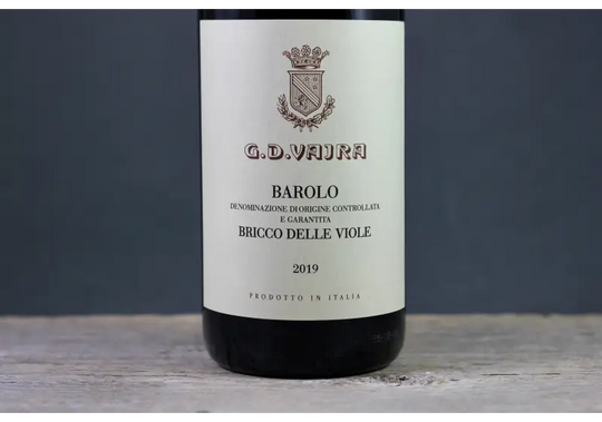 2019 G.D. Vajra Barolo Bricco delle Viole